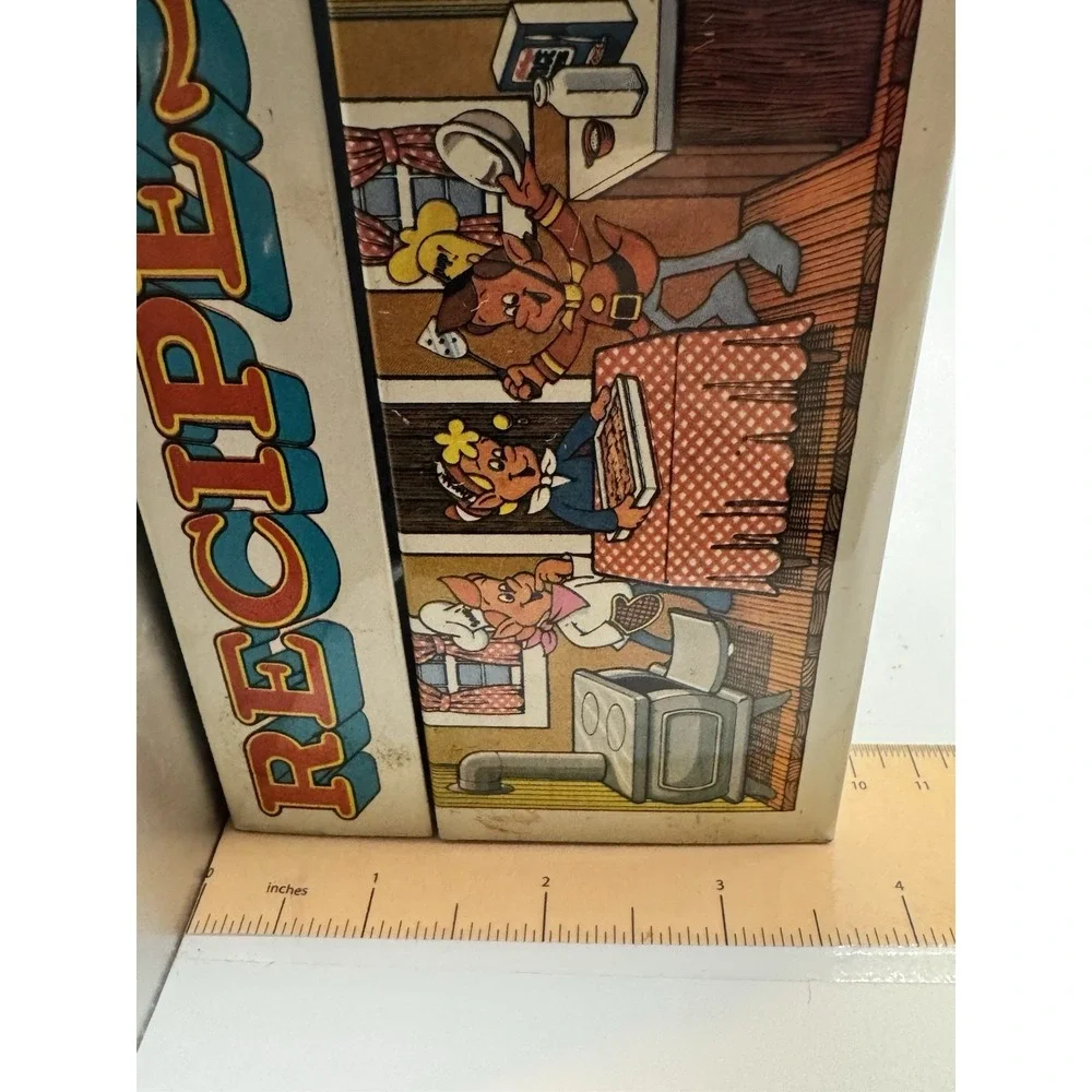 Kelloggs And‎ Quaker Recipe Box Vintage - Snap Crackle Pop